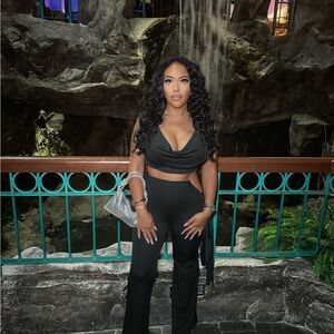 Baddie Black Women's 2 Piece Set